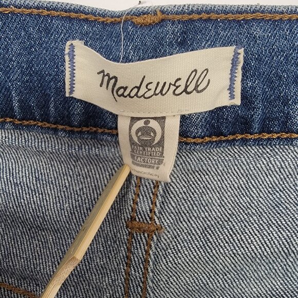Madewell Womens Classic Straight Jean Coldbrook Wash Style #AF69728 EUC 28 - Picture 4 of 16